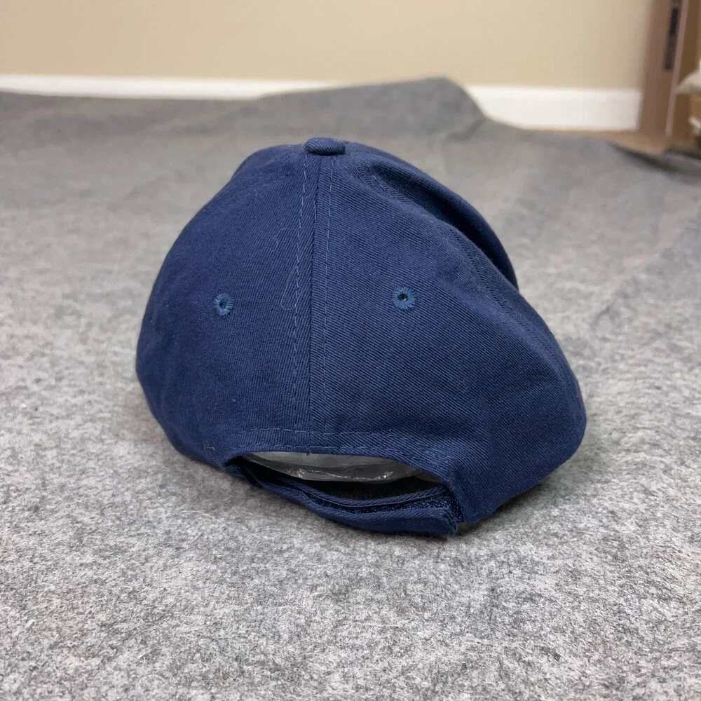 Disney Mens Hat Cap Strap Back Blue Beige Cruise‎ Lines Cap Vacation Beach Logo